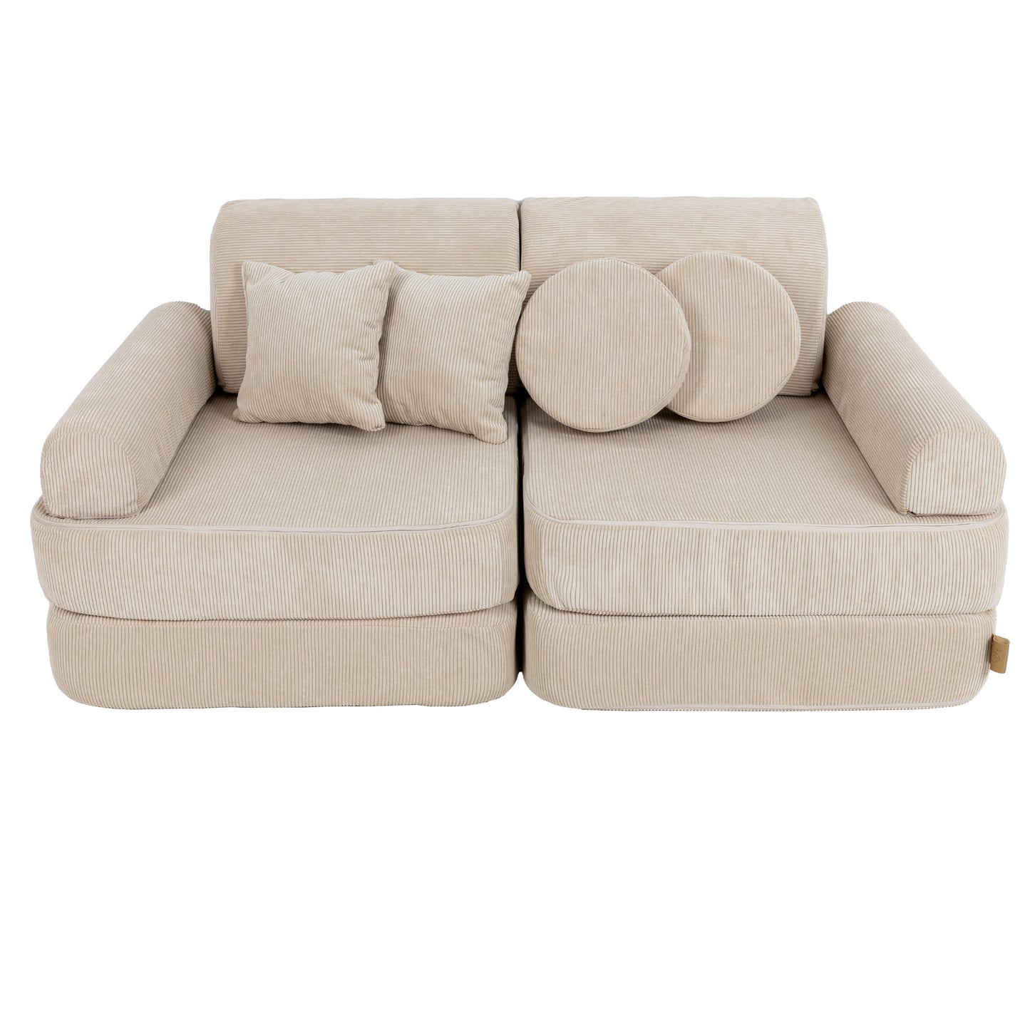 The Cosy Sofa MAX, Slimline Corduroy, Ecru