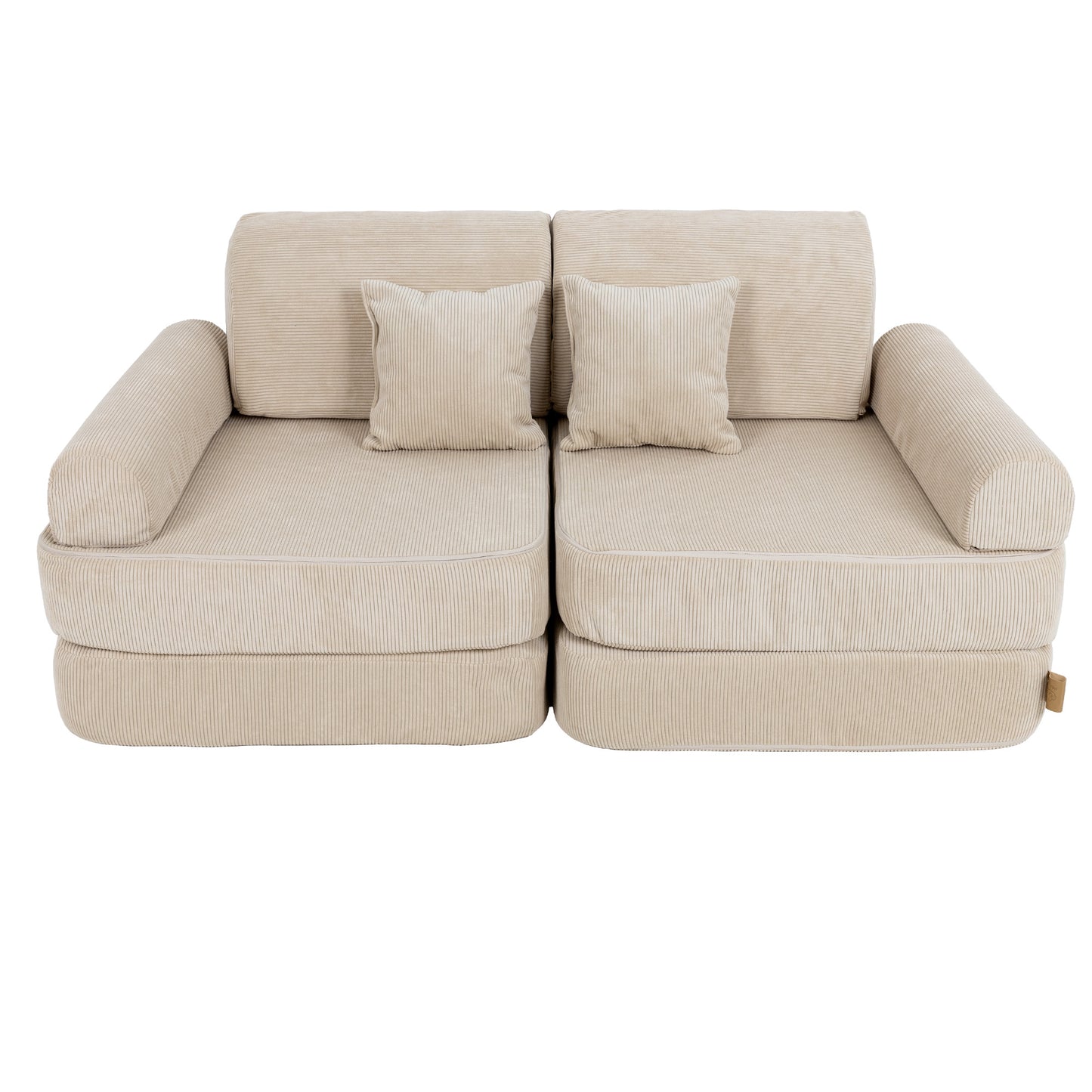 The Cosy Sofa MAX, Slimline Corduroy, Ecru