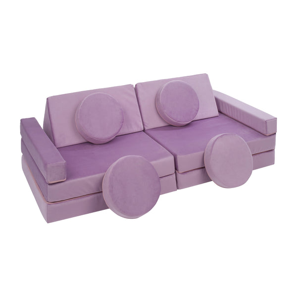 Soft Play Modular Couch, Purple