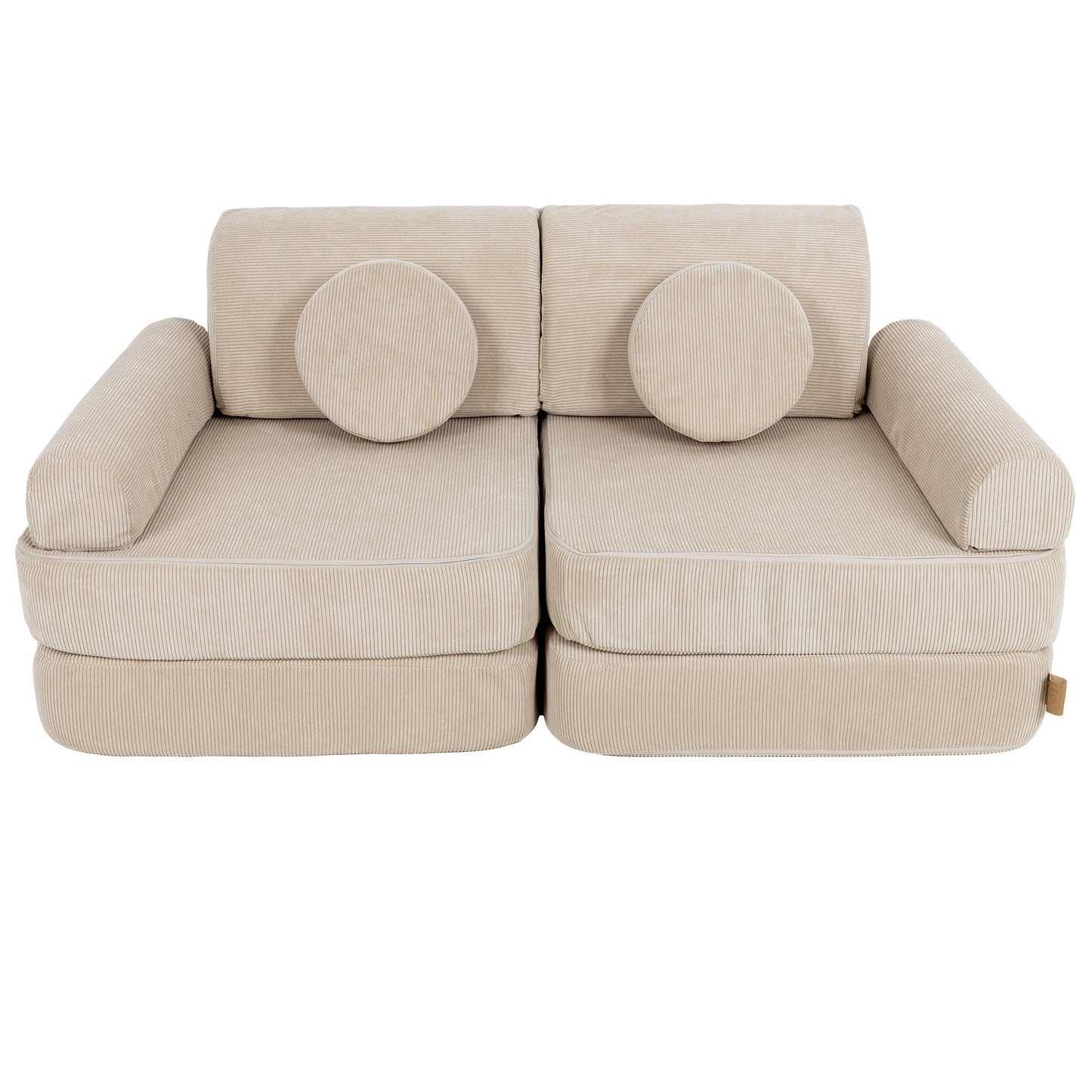 The Cosy Sofa MAX, Slimline Corduroy, Ecru