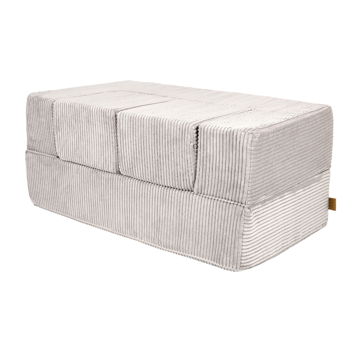 The Cube Couch, Chunky Corduroy Ecru