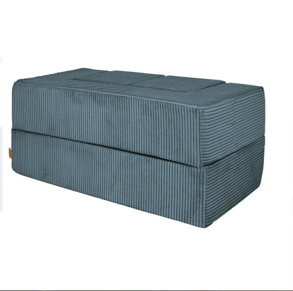 The Cube Couch, Chunky Corduroy Teal