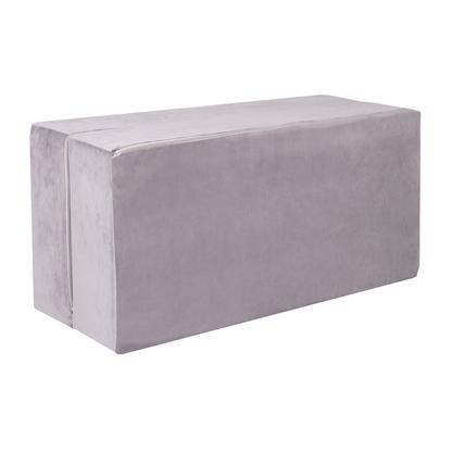 The Cube Couch, Velvet Grey