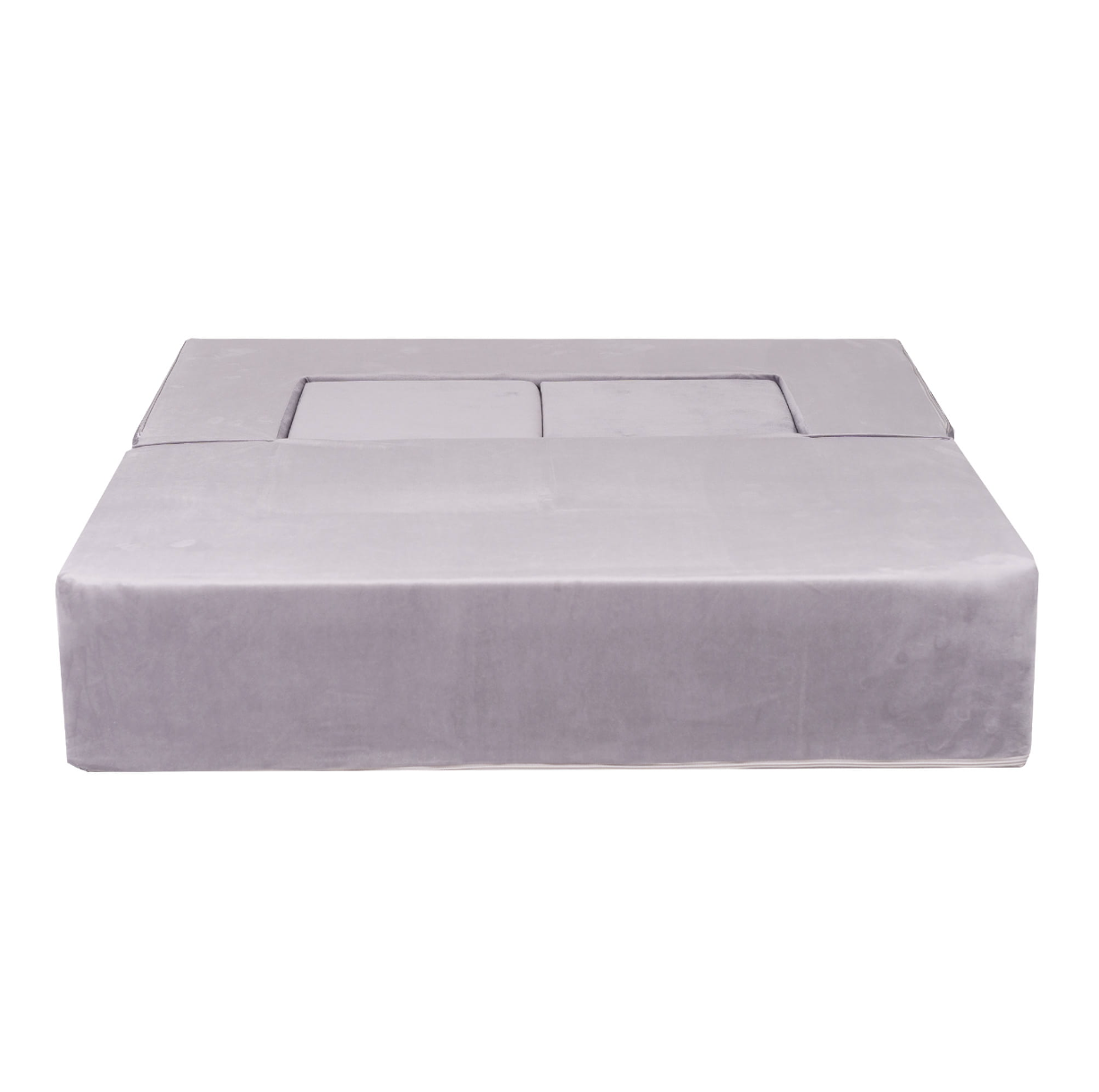 The Cube Couch, Velvet Grey