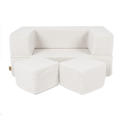 The Cube Couch, Teddy Cream