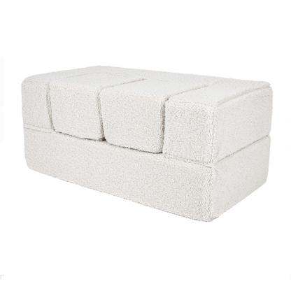 The Cube Couch, Teddy Cream