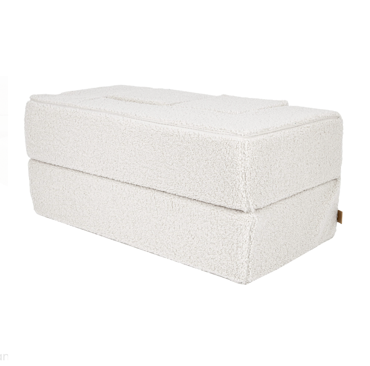 The Cube Couch, Teddy Cream