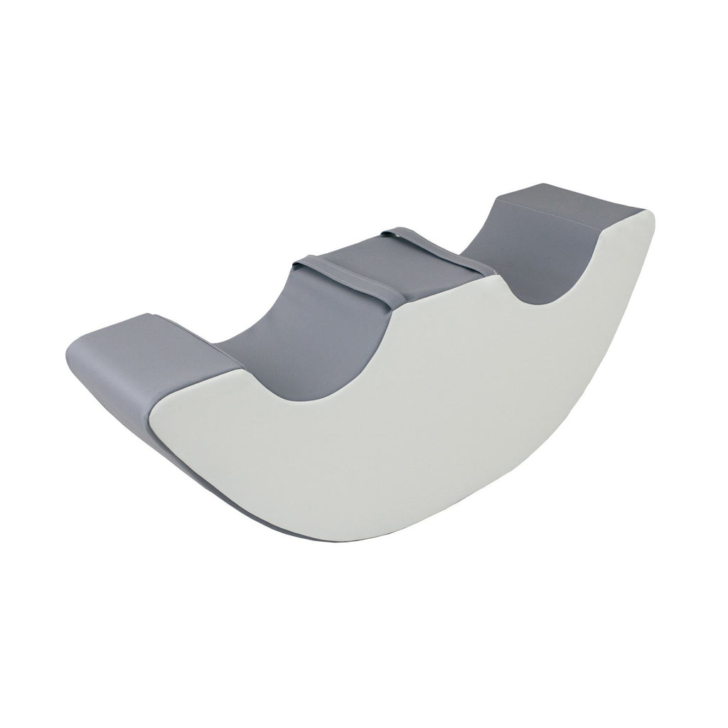 Double Rocker Grey White The Cosy Nursery