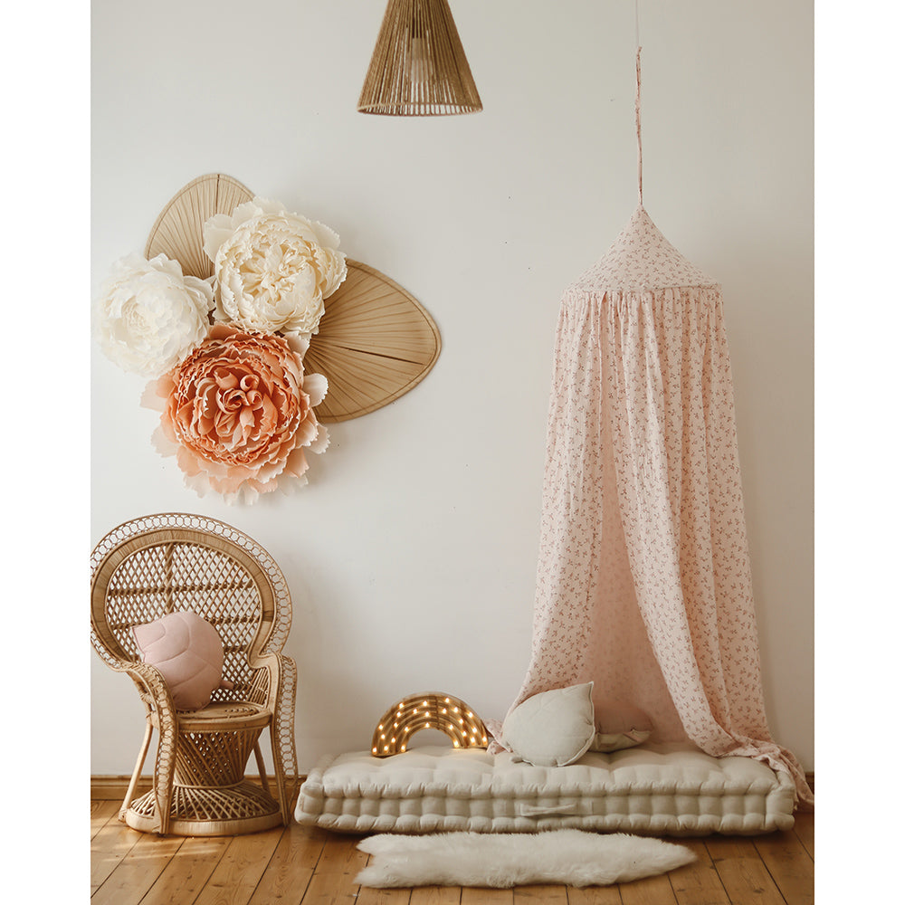 Floral canopy nursery sale