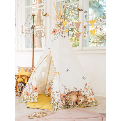 Pattern Teepee Tent, Wildflowers & Meadows