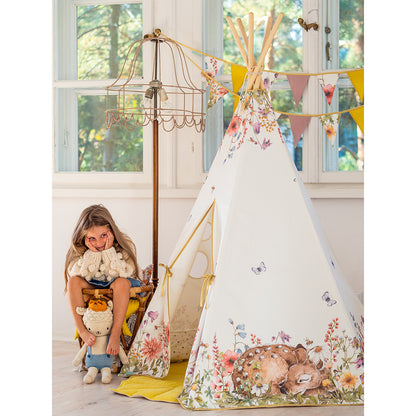 Pattern Teepee Tent, Wildflowers & Meadows