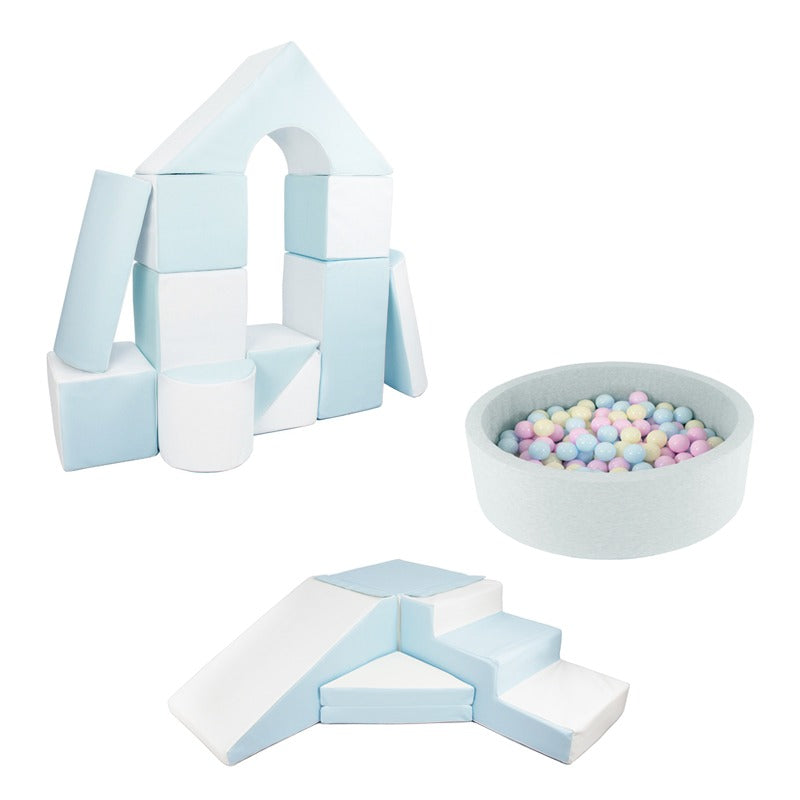 The Mega Soft Play BUNDLE - Pastel Blue