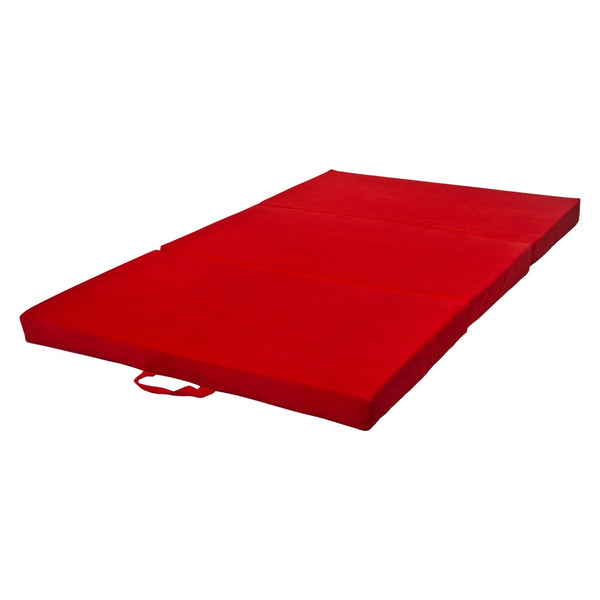 Fold-Away Foam Mattress, Red