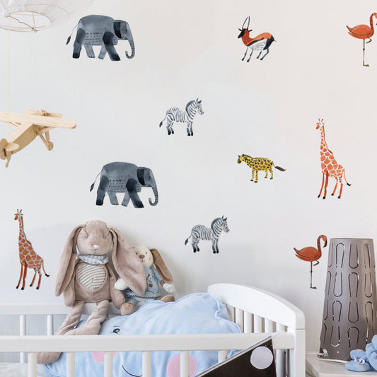 Safari Animal Wall Stickers