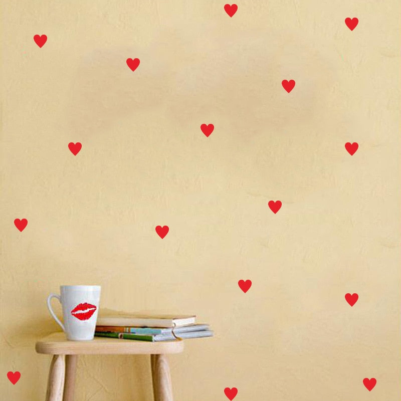 Heart Wall Stickers