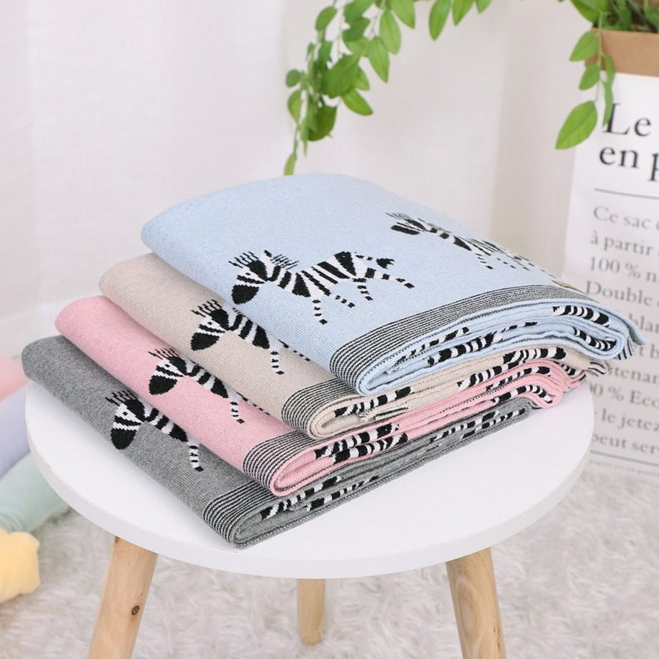 Cosy Zebra Blanket The Cosy Nursery