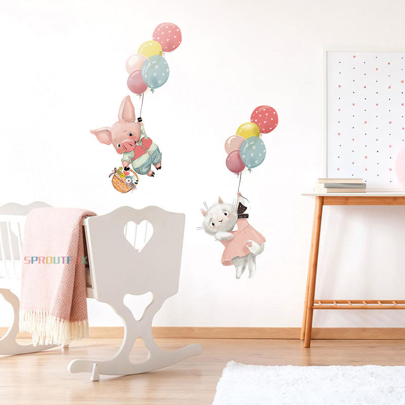 Balloon Animal Wall Stickers